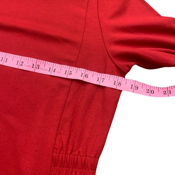 J Jill Wearever Collection Women’s Size Small True Red Dress - Picture 5 of 10